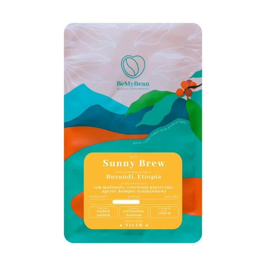 obrazek 1 BeMyBean - kawa ziarnista Sunny Brew Filter 250 g BEMYBEAN