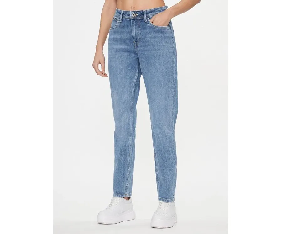 obrazek 1 Pepe Jeans Jeansy PL204591 Niebieski Tapered Fit