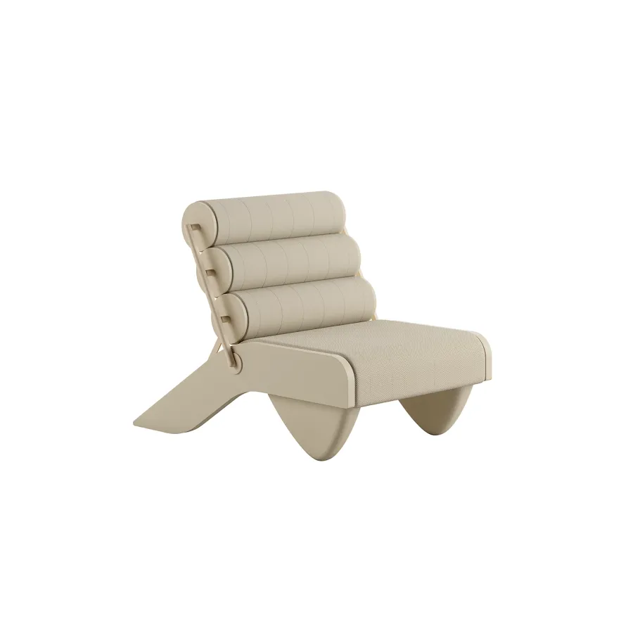 obrazek 1 Wyjątkowy minimalistyczny fotel w stylu modernistycznym