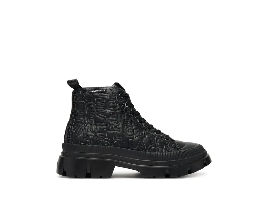 obrazek 1 KARL LAGERFELD Trzewiki KL25231 Czarny