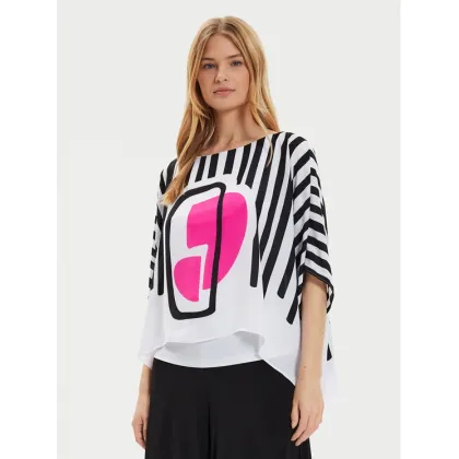 Zdjęcie Joseph Ribkoff Bluzka 241091 Kolorowy Relaxed Fit