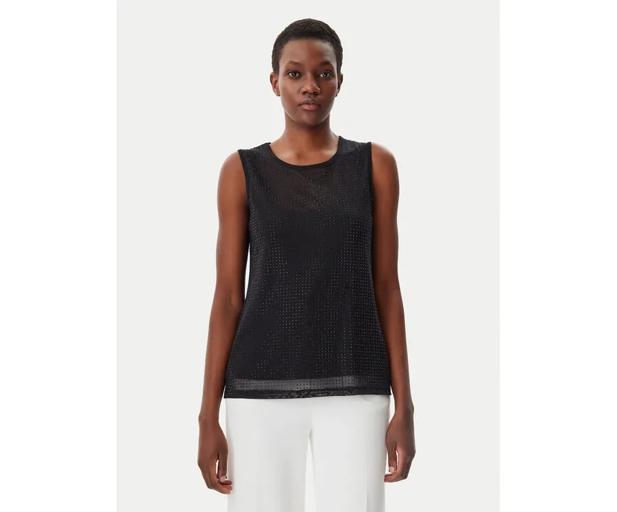 obrazek 1 LOLA CASADEMUNT Top LS2515046 Szary Regular Fit