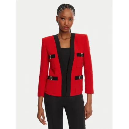 Zdjęcie Balmain Marynarka DF1SM370WB86 Czerwony Regular Fit
