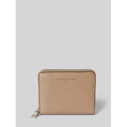 Zdjęcie Portfel skórzany z wytłoczonym logo model ‘HERA CONNY’