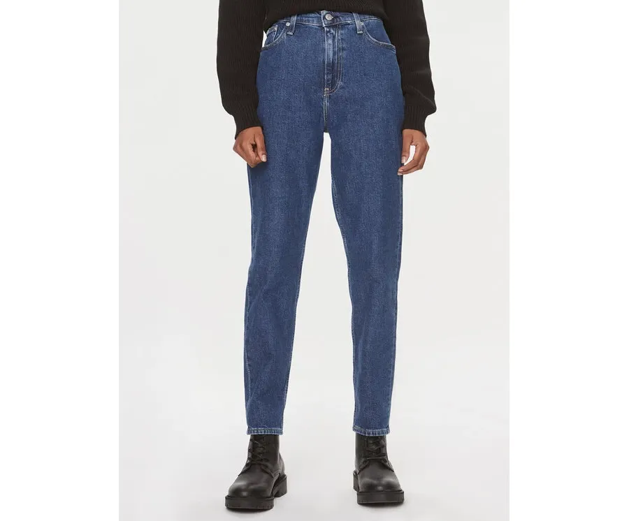obrazek 1 Calvin Klein Jeans Jeansy J20J221589 Niebieski Mom Fit
