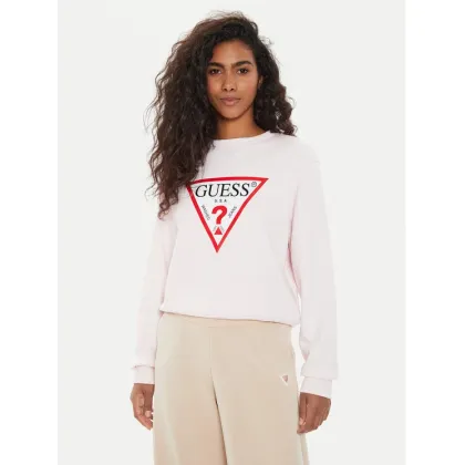 Zdjęcie Guess Bluza W2YQ16 KBA11 Różowy Regular Fit