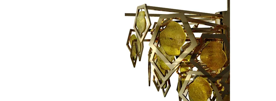 obrazek 4 Pogodna lampa wisząca Apidae inspirowana pszczołowatymi