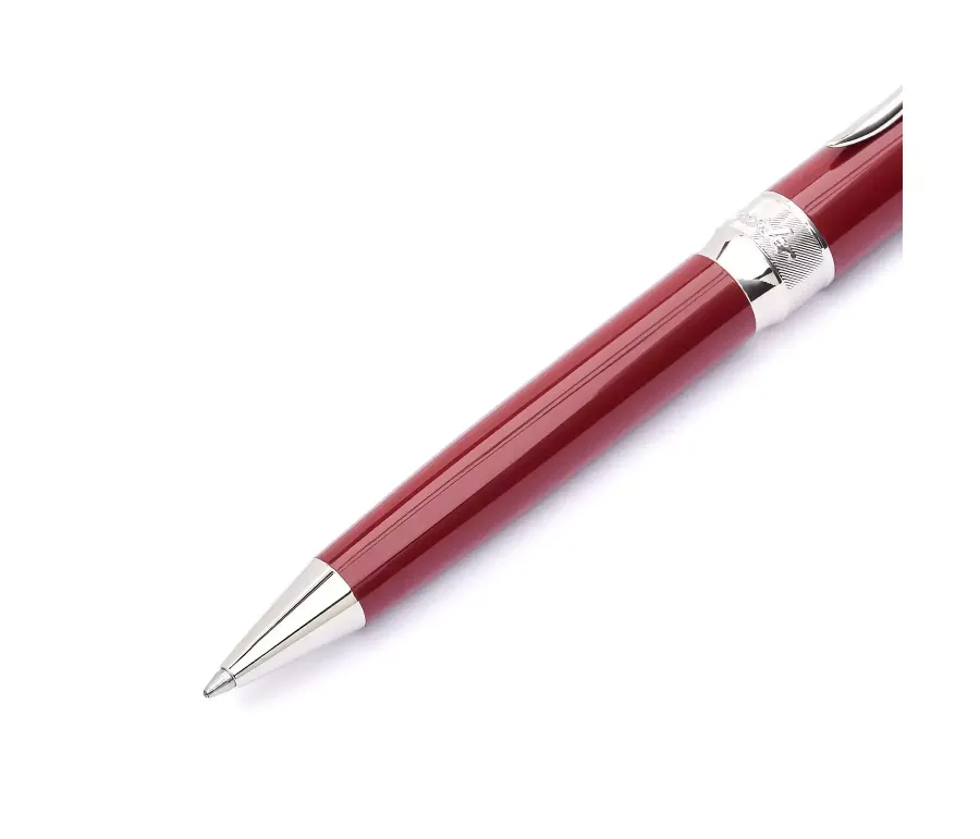 obrazek 1 Cudowny włoski długopis Classic- Palladium Bordeaux