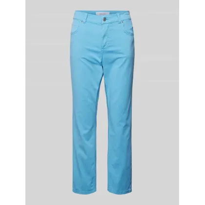 Zdjęcie Spodnie o skróconym kroju regular fit model ‘Leni’