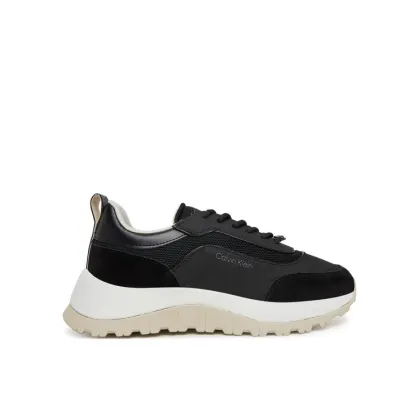 Zdjęcie Calvin Klein Sneakersy Runner Lace Up Mesh Mix HW0HW02487 Czarny