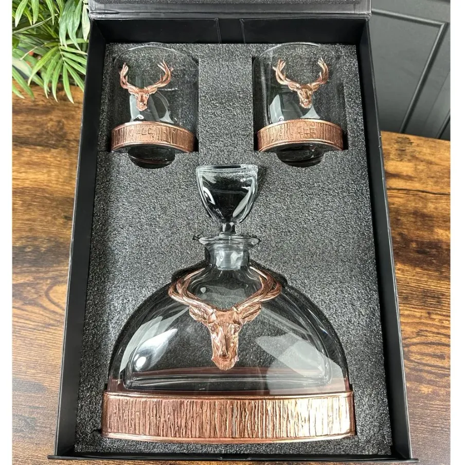 obrazek 1 Wyjątkowa karafka i szklanki do whisky na prezent