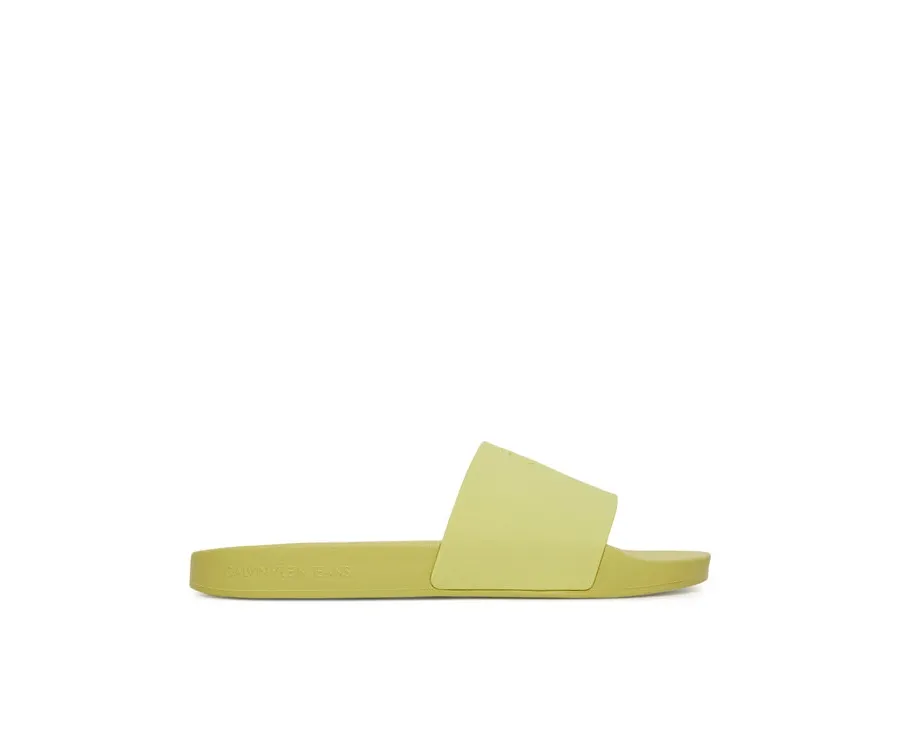 obrazek 1 Calvin Klein Jeans Klapki Slide Monogram Tpu YW0YW01715 Żółty