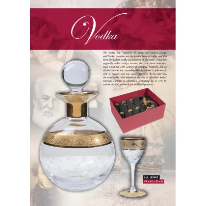 Zdjęcie Ekskluzywny zestaw do wódki Vodka