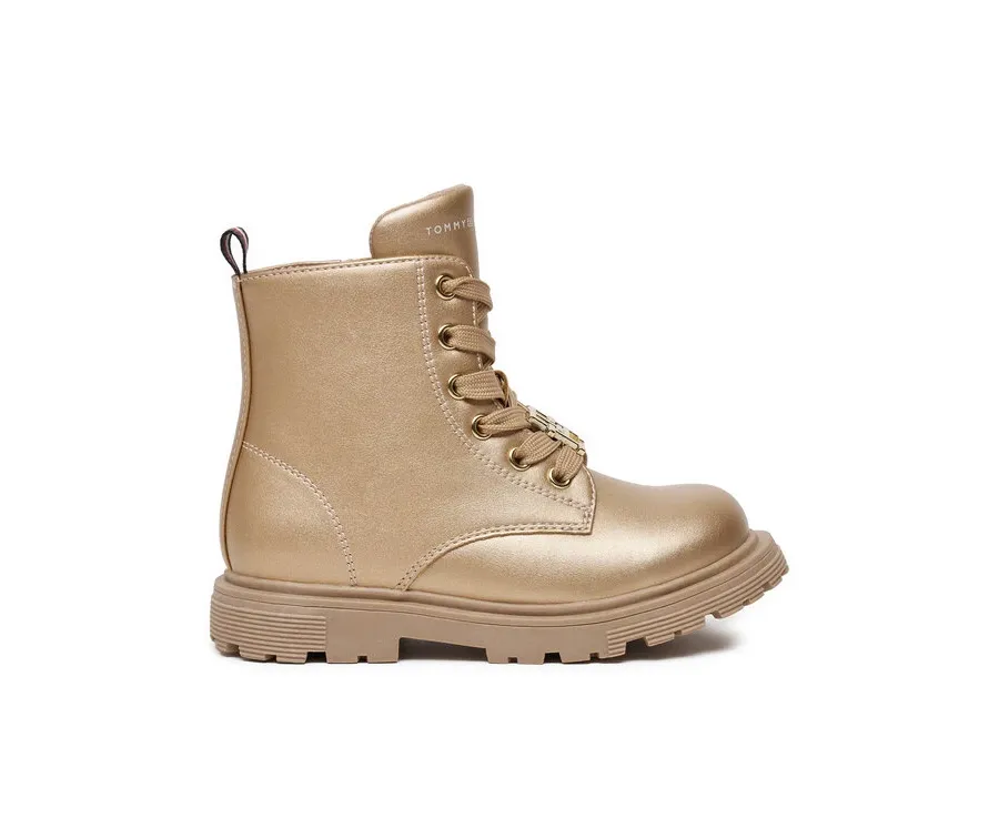 obrazek 1 Tommy Hilfiger Botki T1A5-33562-0376 M Złoty
