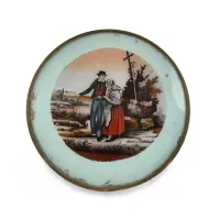 Zdjęcie Francuskie pudełko na czekoladki, początek XIX wieku