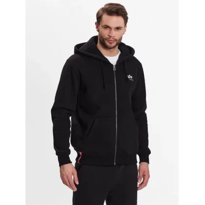 Zdjęcie Alpha Industries Bluza Basic Zip 118342 Czarny Regular Fit