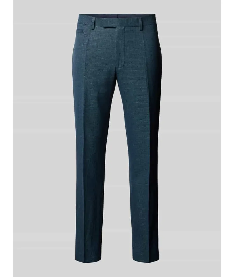 obrazek 1 Spodnie do garnituru o kroju slim fit w kant model ‘Kynd3’