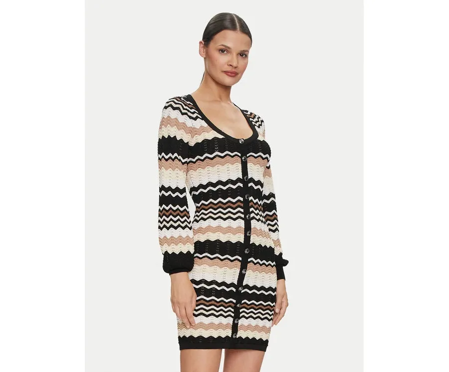 obrazek 1 Guess Kardigan Virginia W4YK90 Z3GC0 Czarny Regular Fit