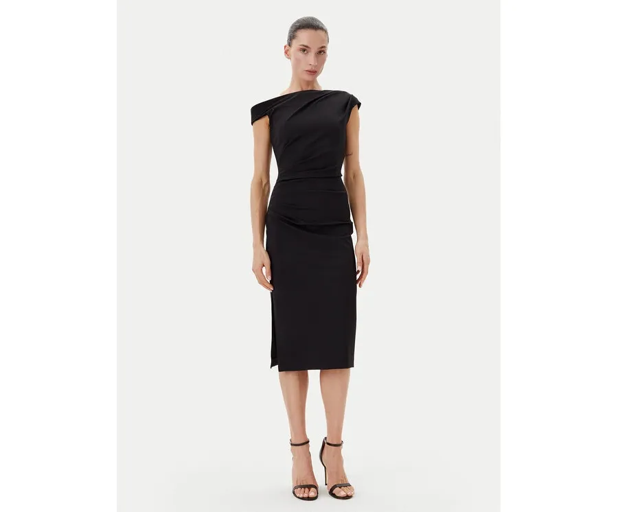 obrazek 1 Rinascimento Sukienka koktajlowa CFC0123797003 Czarny Regular Fit