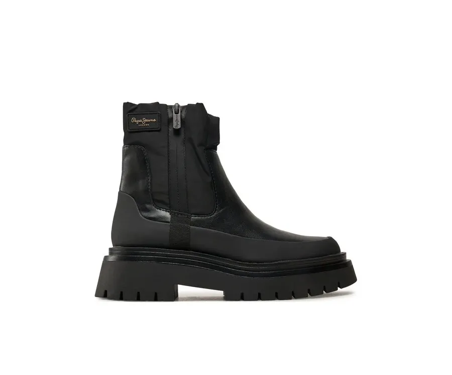 obrazek 1 Pepe Jeans Botki PLS50528 Czarny