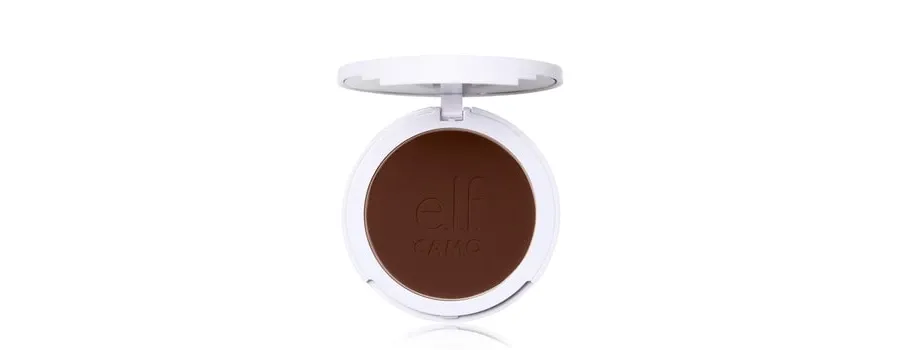 obrazek 1 e.l.f. Cosmetics Camo Powder Foundation Kompaktowy podkład 8 g Rich 650 C