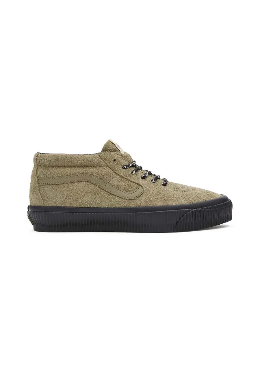 obrazek 1 Vans trampki zamszowe Premium Standards Sk8-Mid Reissue 83 kolor beżowy VN000CQQCUQ1