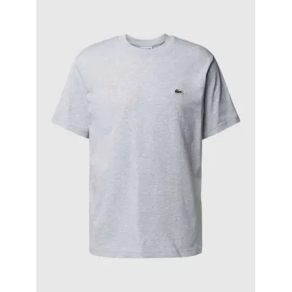 Zdjęcie T-shirt z detalem z logo model ‘BASIC ON’