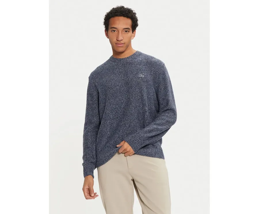 obrazek 1 Lacoste Sweter AH2920 Granatowy Regular Fit