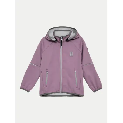 Zdjęcie LEGO Kurtka softshell Sefrit 11010390 Fioletowy Regular Fit