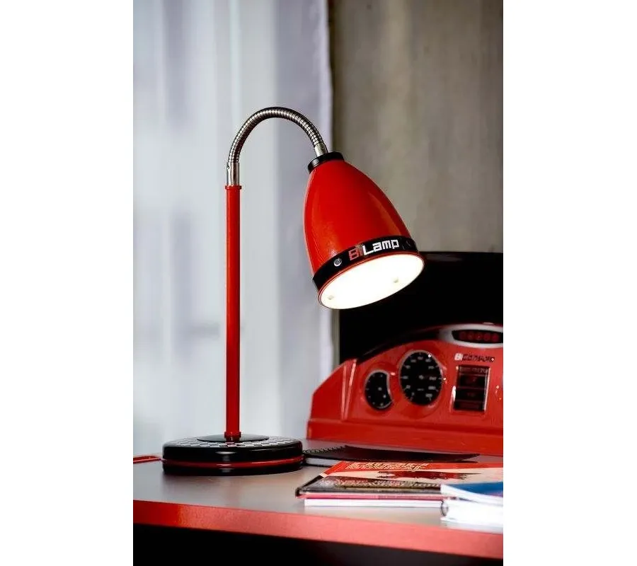 obrazek 1 Stylowa lampka stojąca do pokoju w stylistyce rajdowej - Cilek