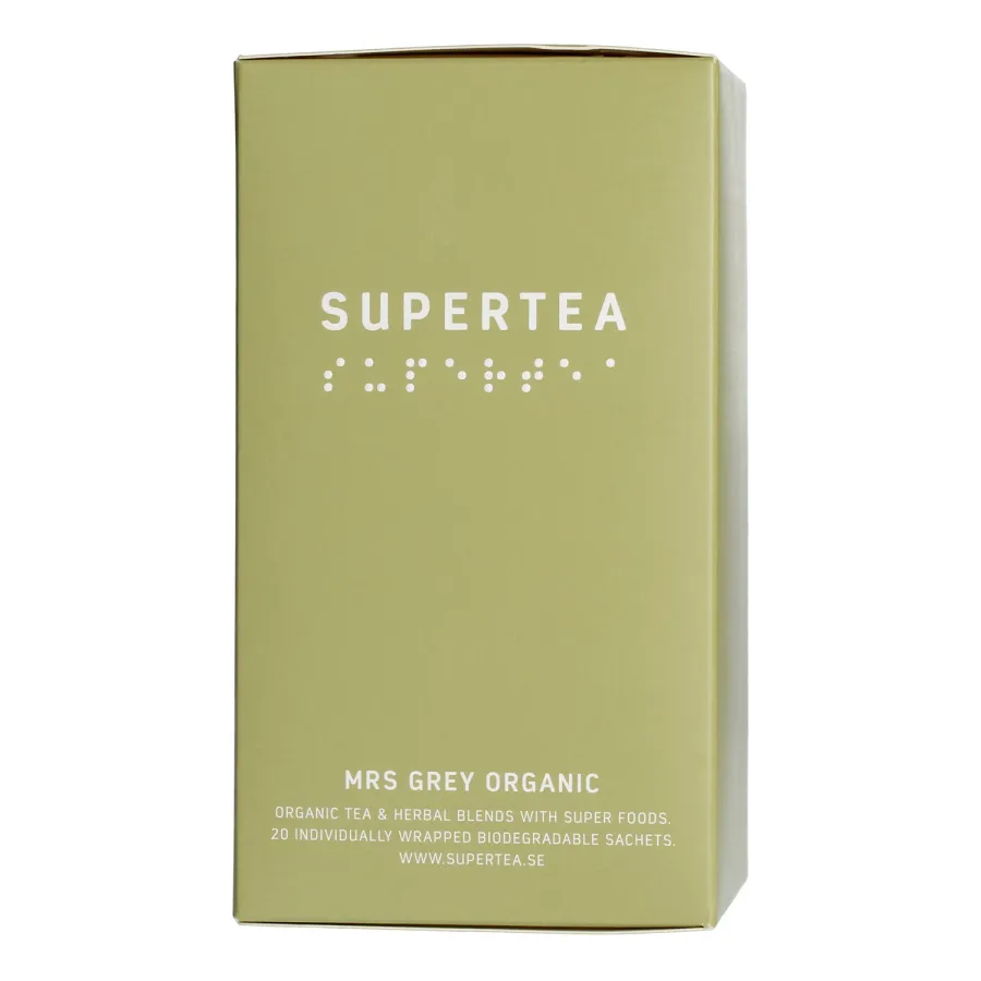 obrazek 1 Teministeriet - Supertea Mrs Grey Organic - Herbata 20 Torebek TEMINISTERIET