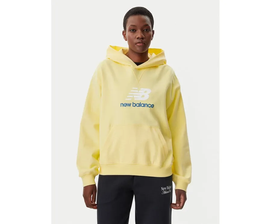 obrazek 1 New Balance Bluza WT51501 Żółty Oversize