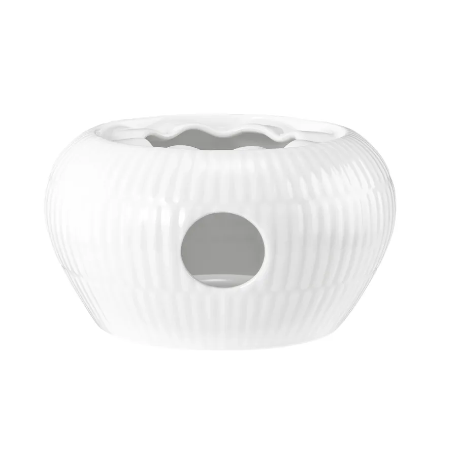 obrazek 1 Biały porcelanowy podgrzewacz z Niemiec - Tettau