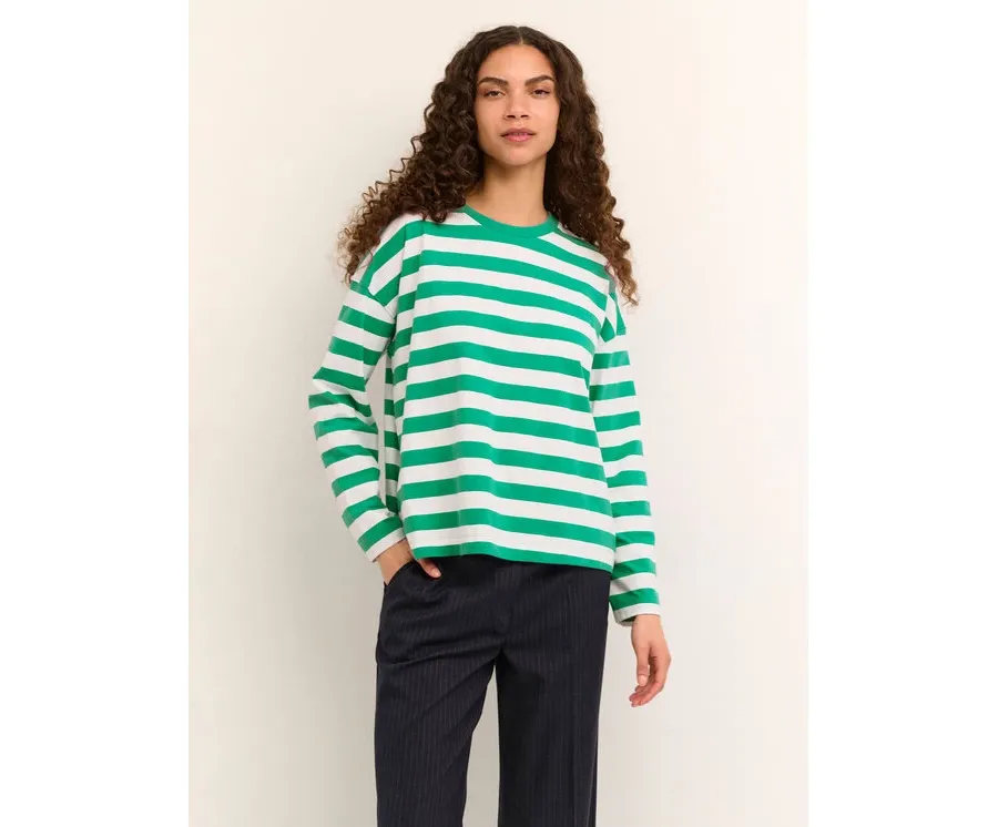 obrazek 1 Karen by Simonsen Bluzka Gio 10104205 Zielony Relaxed Fit