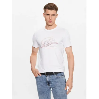 Zdjęcie Guess T-Shirt M3YI27 J1314 Biały Slim Fit