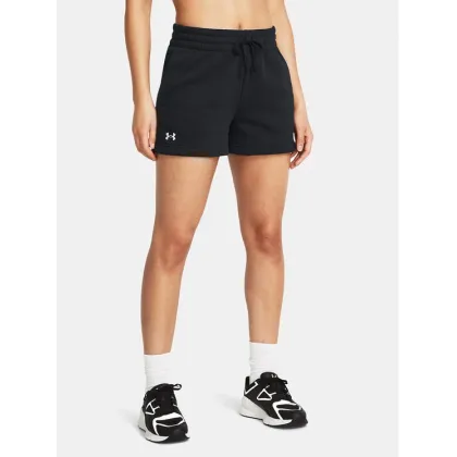 Zdjęcie Under Armour Szorty sportowe Rival Fleece Short 1382723-001 Czarny Loose Fit