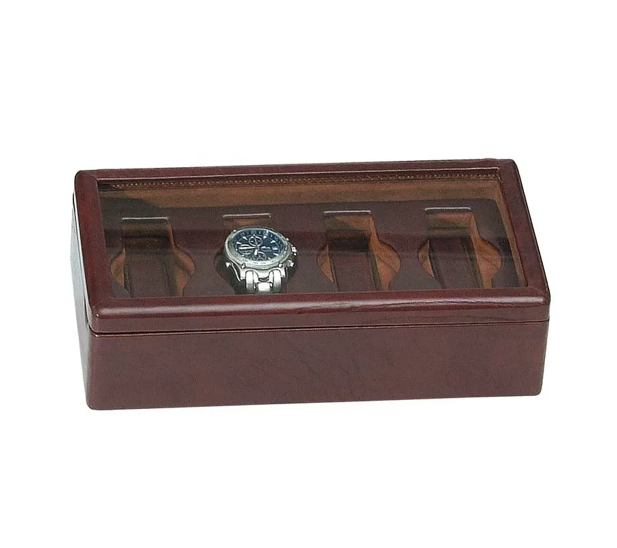 picture 1 Elegant watch box - for 4 pieces - Absolute Breton
