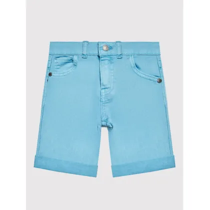 Zdjęcie Guess Szorty jeansowe N1RD03 WE620 Niebieski Regular Fit