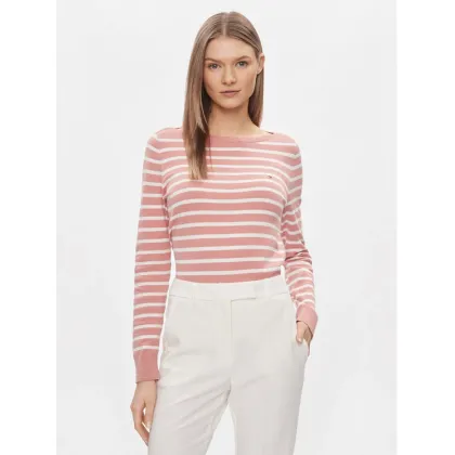 Zdjęcie Tommy Hilfiger Sweter WW0WW40099 Różowy Regular Fit