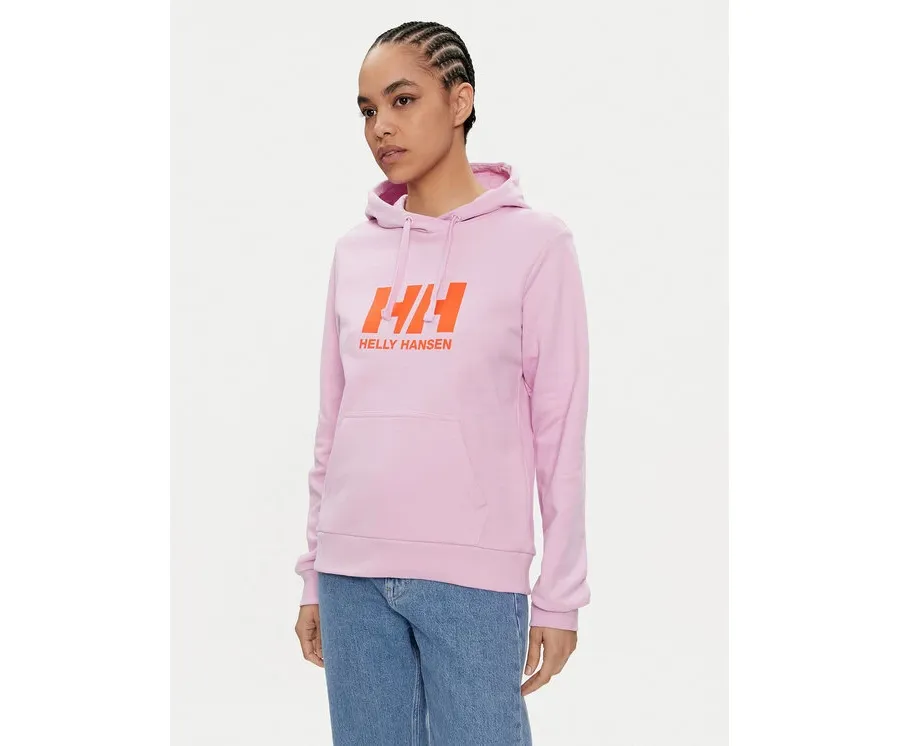 obrazek 1 Helly Hansen Bluza Logo 2.0 34460 Różowy Regular Fit