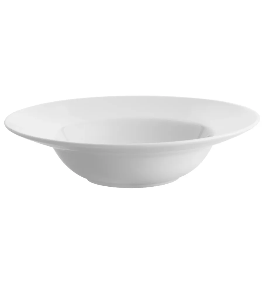 picture 1 Small porcelain Broadway White pasta plate  - Vista Alegre