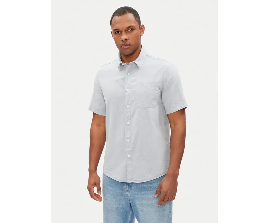 obrazek 1 Pepe Jeans Koszula Amaro PM308847 Niebieski Regular Fit