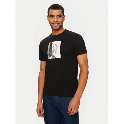 Zdjęcie Calvin Klein T-Shirt Shadow Photo K10K113108 Czarny Regular Fit