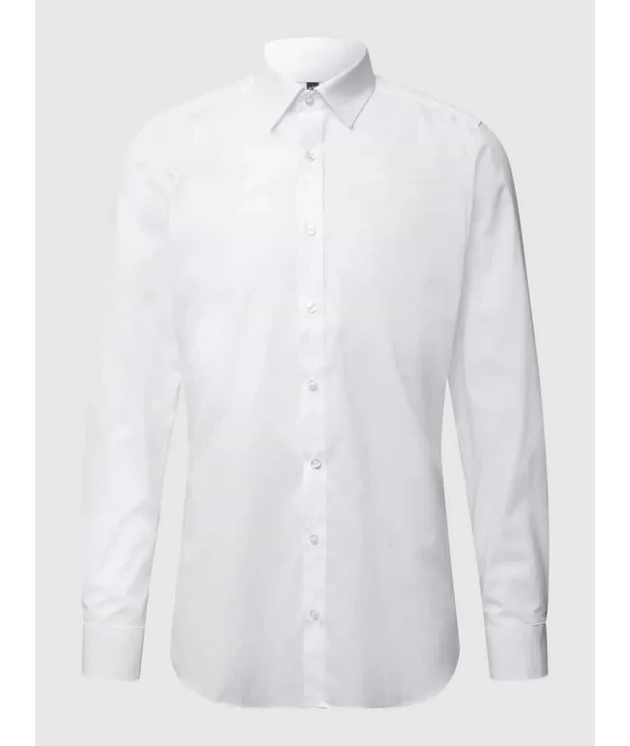 obrazek 1 Koszula biznesowa o kroju slim fit z popeliny