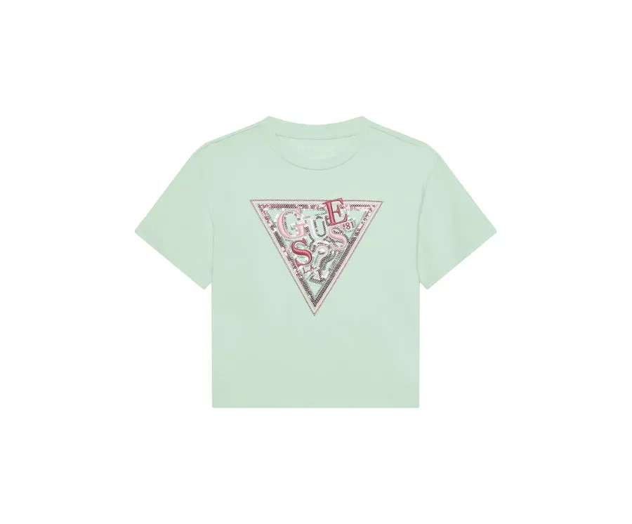 obrazek 1 Guess T-Shirt J5GI04 K6YW4 Zielony Regular Fit