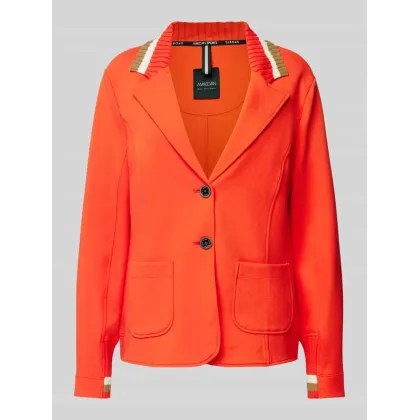 Zdjęcie Żakiet o kroju slim fit z paskami w kontrastowym kolorze
