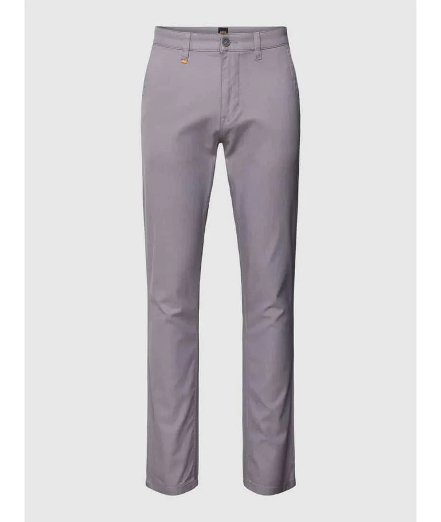 obrazek 1 Chinosy o kroju slim fit z wpuszczanymi kieszeniami model ‘SCHINO’