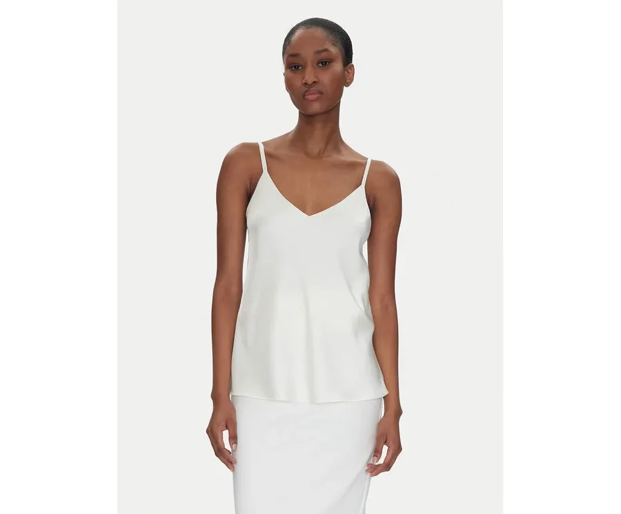 obrazek 1 Rinascimento Top CFC0122601003 Écru Regular Fit