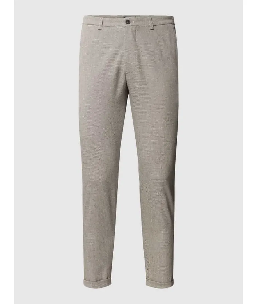 obrazek 1 Chinosy z fakturowanym wzorem model ‘CIBODO’