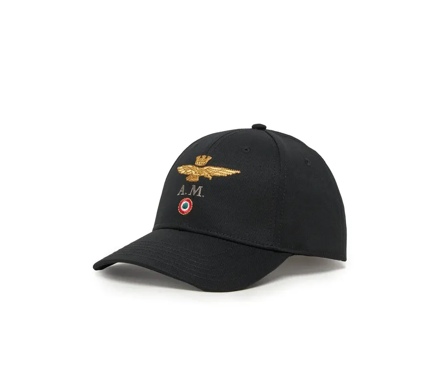 obrazek 1 Aeronautica Militare Czapka z daszkiem 251HA1100CT2848 Czarny